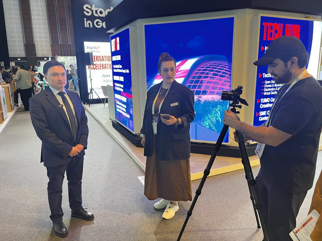 Best Vision Technologies на выставочной площадке GITEX Dubai